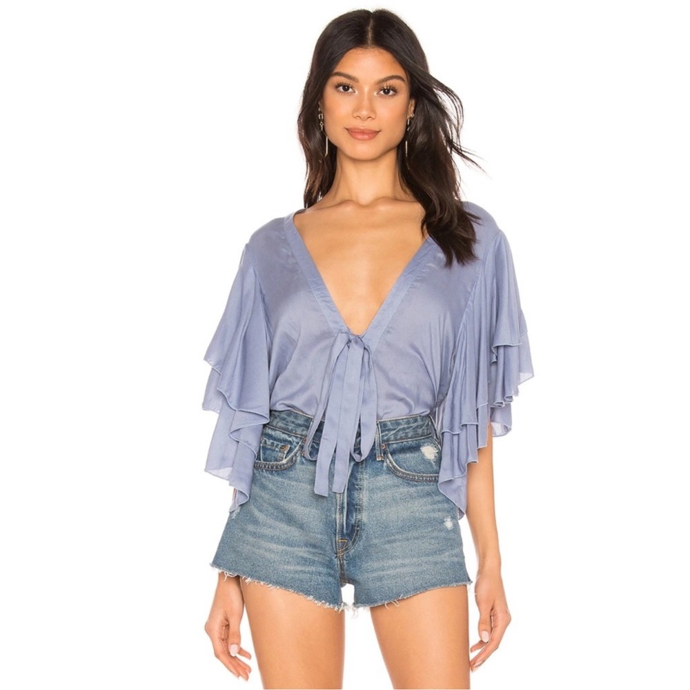 FP Intimately Call Me Later Bodysuit - Periwinkle